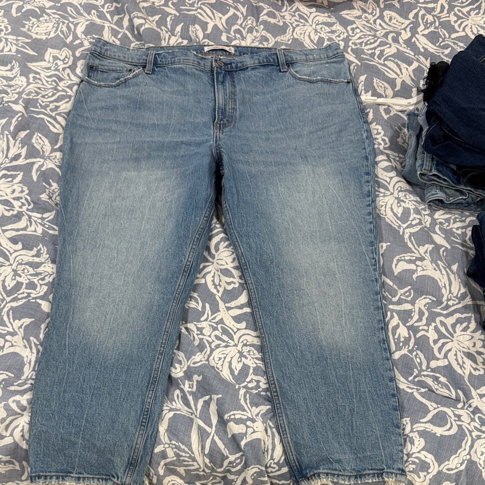 Abercrombie & Fitch Light Blue Straight Jeans